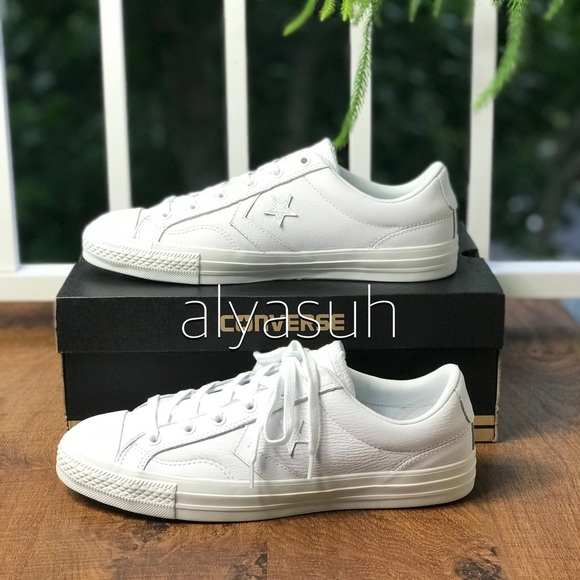 NWT Converse Ctas HI Player OX White M AUTHENTIC - Picture 2 of 8